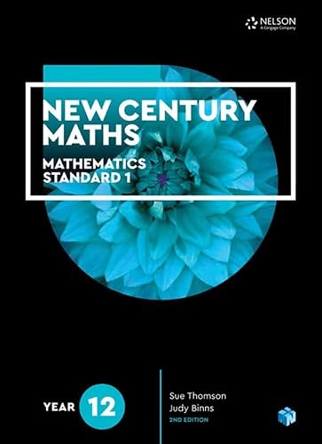New Century Maths 12 Mathematics Standard 1 Student Book
