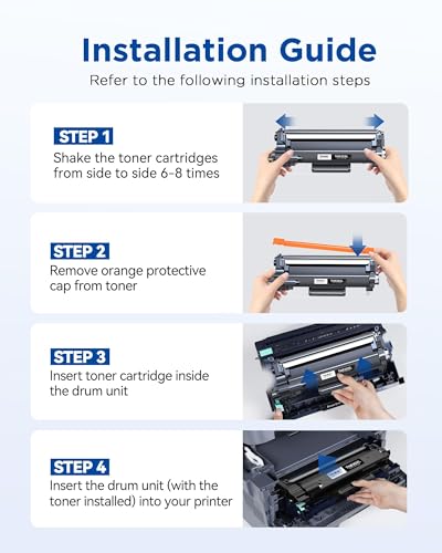 Image of TN830XL Toner Cartridge Replacement for Brother TN830XL TN830 | High Yield Black Toner for HL-L2460DW MFC-L2820DW DCP-L2640DW HL-L2480DW MFC-L2900DW Printer, 3,000 Pages 1 Pack