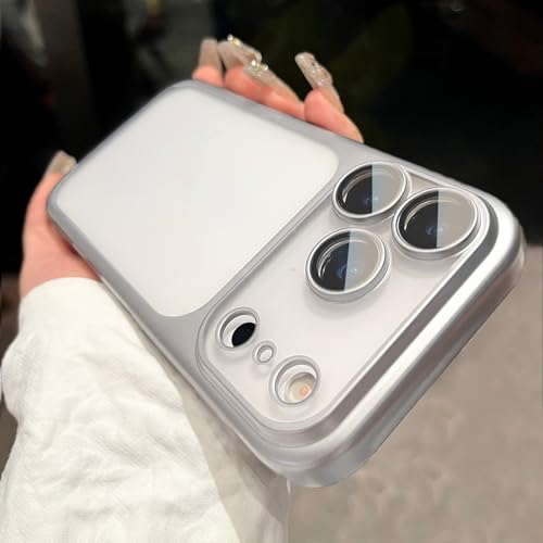Coque iPhone 16 Pro Max orange translucide et rigide pour une protection ultra fine au quotidien
