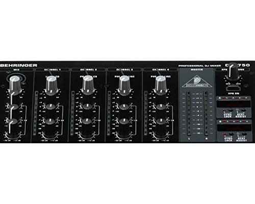 Behringer Pro Mixer Djx750 Professional 5 Channel Dj Mixer With Advanced Digital Effects And Bpm Counter #TOP4