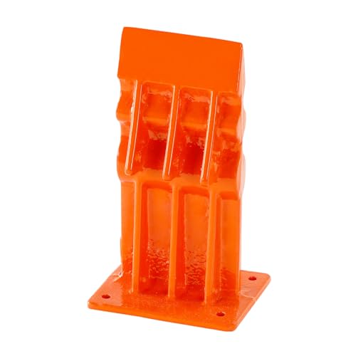 WISEPRO Manual Log Splitter, Heavy Duty Splitting Base, Safe and Efficient Firewood Log Splitter & Kindling Splitter -Cast Iron- Small & Medium Logs, Perfect for Gardening and DIY