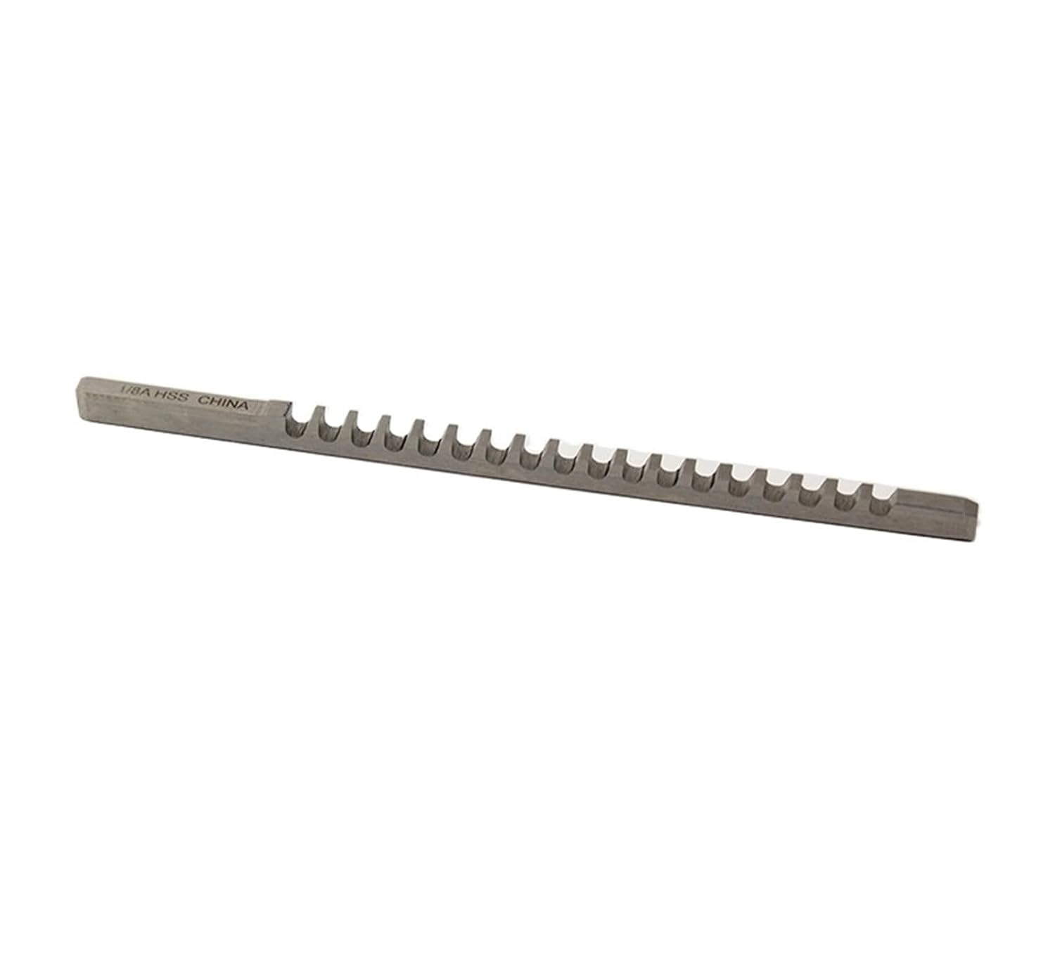 A1 Push-Type Keyway Broaches 2-3MM 1/16", 1/8", 3/32" Metric Inch Size High Speed Steel for CNC Cutting Machine Tool Heat Resistance(3/32"A)