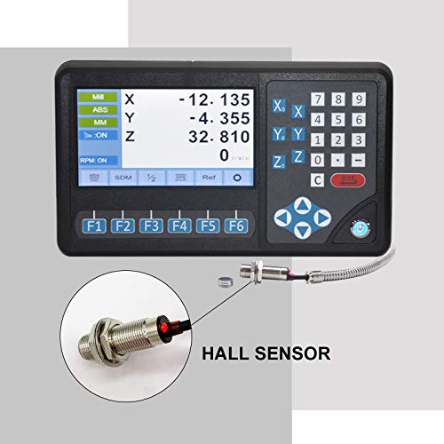 0-1000mm Magnetic Scale Dro,A Set of 3 Axis LCD Digital Display with 3pcs Magntic Scale Encoder for Lathe Machine/Milling Machine - Thumbnail 5