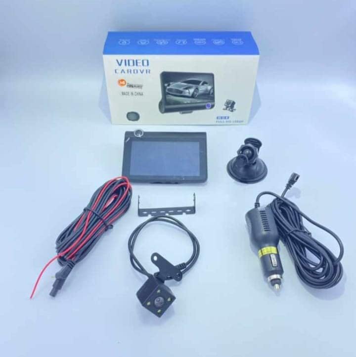 مشخصات Car Dash Cam Front and Inside Video Recorder Rear Camera Dual ...