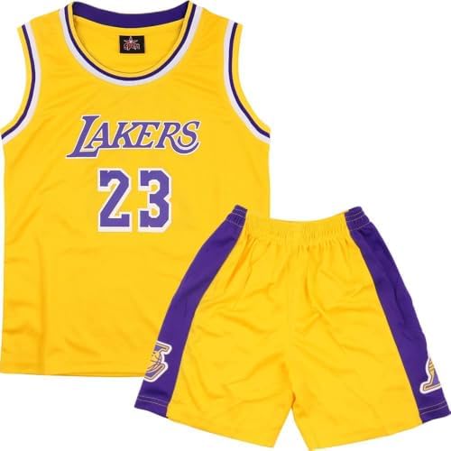 Kids Basketball Kit,Sleeveless Jersey Vest, Top Shorts for Boys