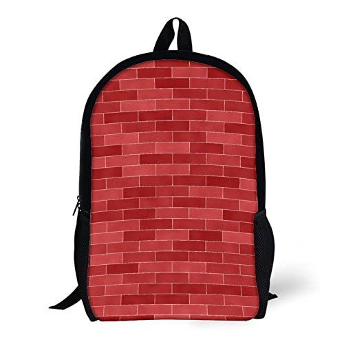 Sac d'école unisexe texture originale relief 3D avec grands compartiments renforcés - 5