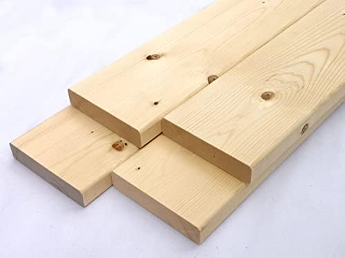 木材 板 板材 カット SPF 角材 節有り 【 厚さ 19mm &times; 幅 89 mm 長さ 800mm 4枚セット 】 【1Ｘ4】