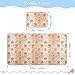 Gothic Style Space Rose Gold Gradient Cooling Baby Mattress pad Protector 28