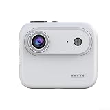 Felicafie Action Camera 4K con schermo a libro, video registratore panoramico HD a 360° per ciclismo e paracadutismo, compatibile con montaggio sul petto, ricarica di tipo C, batteria a lunga durata