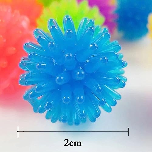 10Pcs Cute Funny Cat Arbutus Ball Stretch Plush Ball Cats Balls Creative Colorful Interactive Cat Soft Spiky Cats Chew