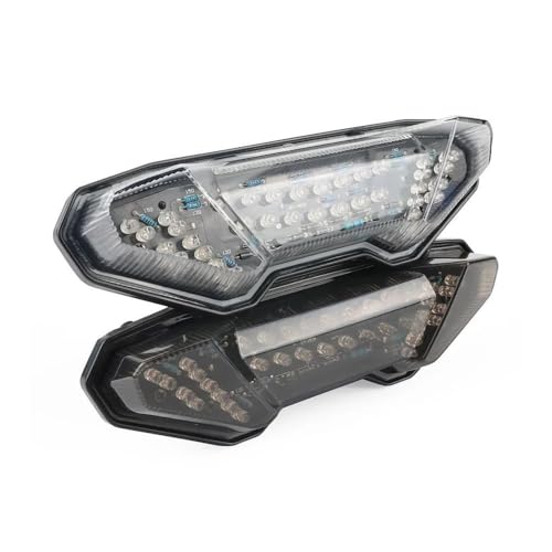 Feu arrière LED moto clignotant stop visible anti-collision MT09 Tracer