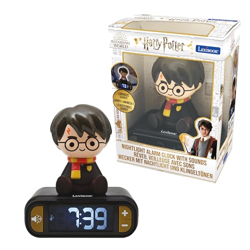 LEXiBOOK - Harry Potter Digital Alarm Clock for Kids with Night...