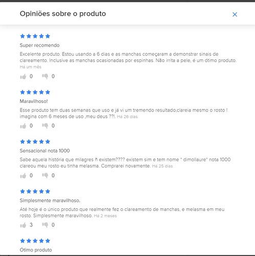 Creme De Clareamento Eficaz - Remove Sardas Manchas Melasma