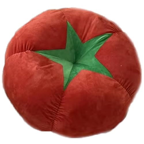 Coussin canapé lit Dianzan en forme de tomate peluche douce décorative - 2