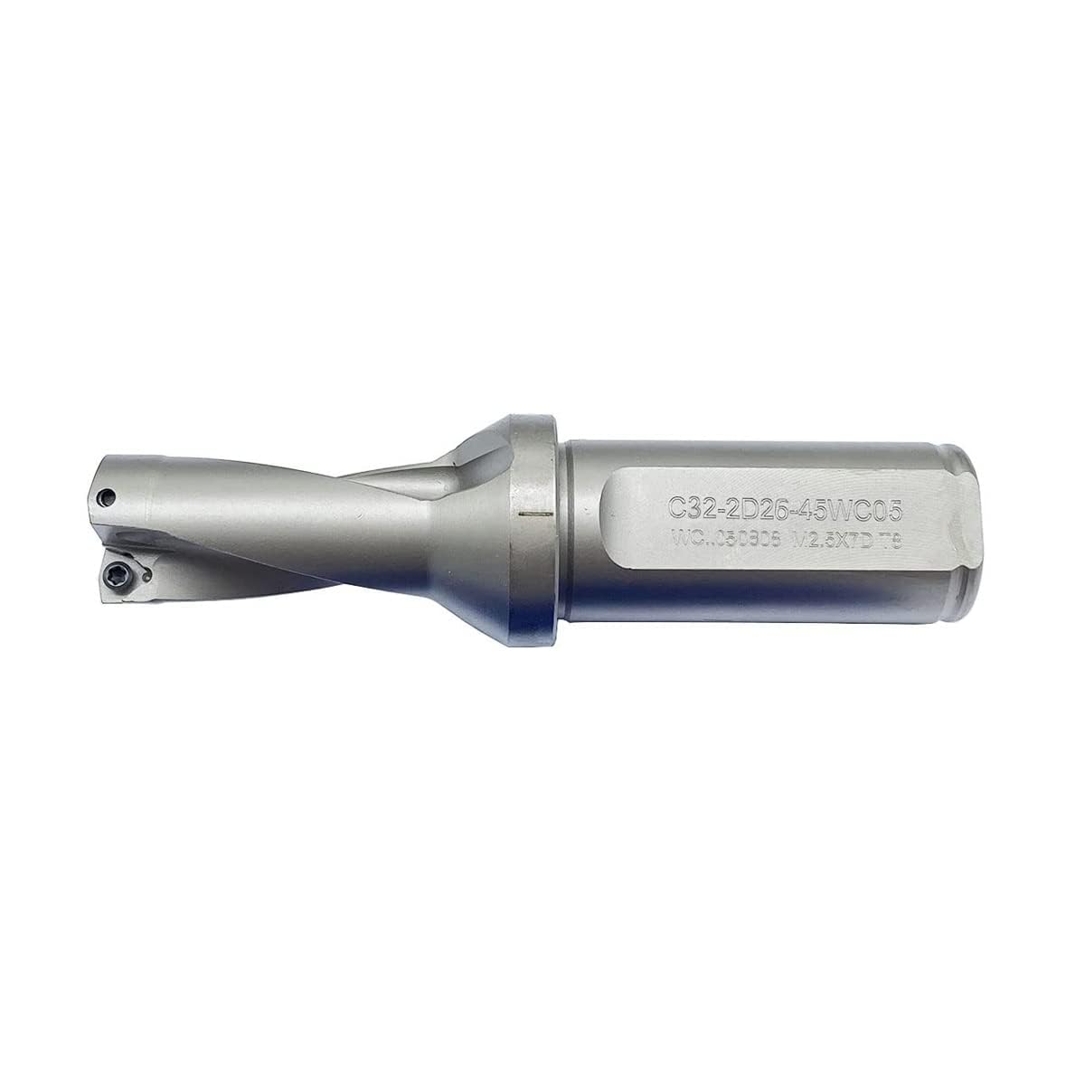 GBJ WC-2D -26-C25 Φ26mm for WCMX050308 Indexable U Drill Fast Drill Inserts Holder Fast Water Jet Drill Violent Drill WPD Series (WC-26-2D-C32-WC05)