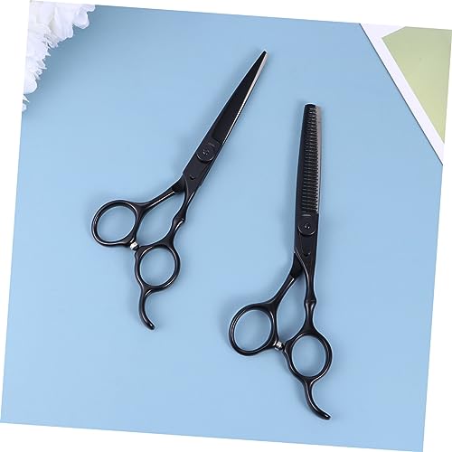 Ciseaux de coiffure Healvian set de 2 pièces avec ciseaux droits pour salon - 7