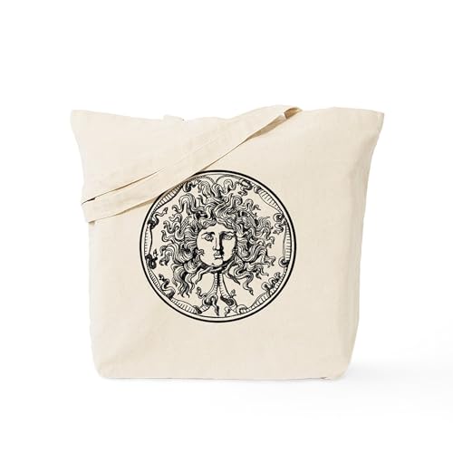 CafePress Medusa Tote Bag Natural Canvas Tote Bag, Reusable Shopping Bag