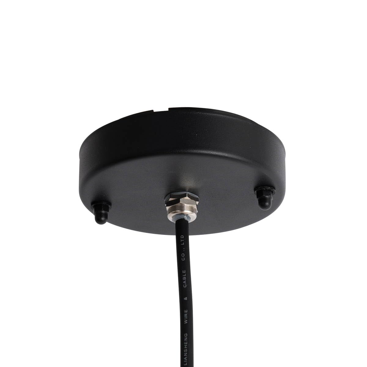 Qazqa morty - Suspension - 1 lumière - Ø 28.5 cm - Noir - Design - éclairage extérieur