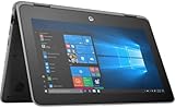 HP ProBook X360 11 G4 EE Touchscreen 2-in-1 Laptop, 11.6' Screen, Core M3-8100Y 1.1GHz, 8GB RAM, 256GB SSD, Type-C, HDMI, RJ-45, Win10 Pro (Renewed)
