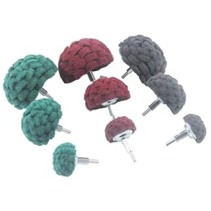 Bumiva 9-teiliges Vlies Polier Set