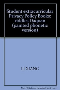 Student extracurricular Privacy Policy Books: riddles Daquan (painted phonetic version)