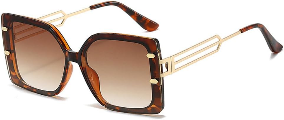 [SRGDRR] 2024年 サングラス、小顔で紫外線カットのレトロサングラス、ラージフレームサングラス