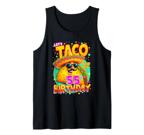 Cinco De Mayo Taco 55e Anniversaire Mexicain Débardeur