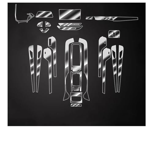 Film transparent TPU pour VW ID6 Crozz autocollant intérieur console et tableau de bord
