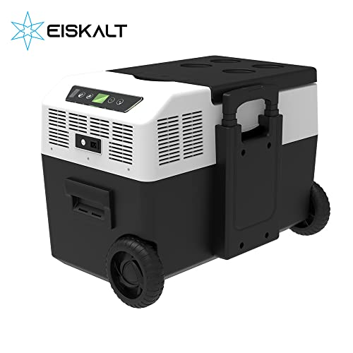 Image of Eiskalt EKBP30L 30 Liter Portable Battery Powered Refrigerator and Freezer | -7F - 50F Range | App Control | DC 12V-24V AC 100V-240V | For Car, RV, Outdoors, Boat, Truck, Camping, Travel