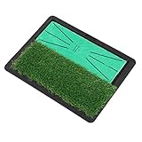 cesped artificial para campos de golf Parte práctica: equipado con fondo de goma antideslizante, buen agarre, aumenta el efecto de pegar la almohadilla al suelo, no es fácil de mover durante el balanceo, no es fácil de deslizar y estable.