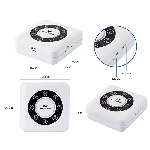 Emacros Pairable 1/2 Mile Long Range Solar Wireless Driveway Alarm Weatherproof Motion - Thumbnail 7