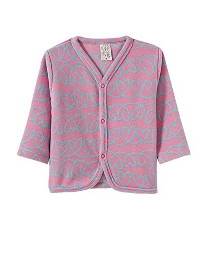 Pijama Infantil Soft Pingo Lelê Coração Rosa