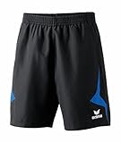 seitliche Eingrifftaschen ERIMA Damen Short Razor Line, schwarz/new royal, 40