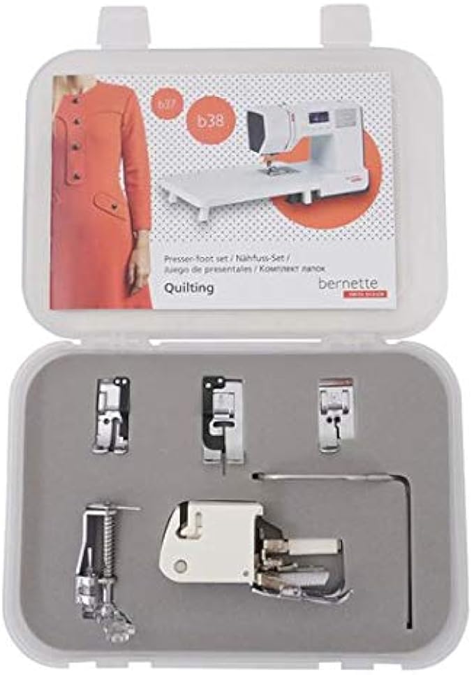 Bernette 6 Piece Quilting Foot Kit for B37 and B38