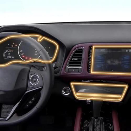 Película protectora de TPU premium para pantalla de navegación Honda Vezel HRV 2019-2020 3