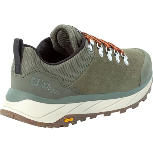 Jack Wolfskin Herren Terraventure Urban Low M, Khaki / Orange, 42.5 EU – Ansicht 6