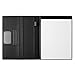 TUL® Vegan Leather Padfolio, Letter Size, Black
