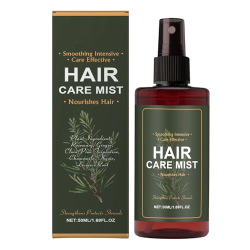 Spray Anti Frizz Para El Pelo - Spray Capilar Vegetal 50ml Para Cabello Brillante Y Sin Frizz - Hidratante Sensitivo Tipos Dañado Fino Diario Largo Corto Seco Puntas Abiertas Viaje