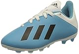 Colore: CelesteWhtBlk Adidas X 19.4 FxG J, Botas de fútbol Unisex Adulto, Multicolor Ciabri Negbás Rossho 000, 38 EU
