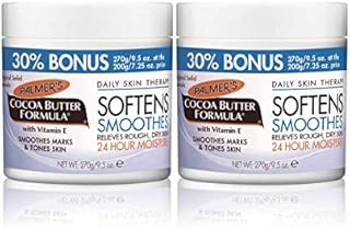 Palmer's Cocoa Butter Solid Formula Bonus Pack [FREE  30% EXTRA] | 2 x Solid Formula Jars - 270g