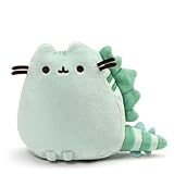 GUND Pusheen Pusheenosaurus Dinosaur Cat Plush Stuffed Animal, Green, 6