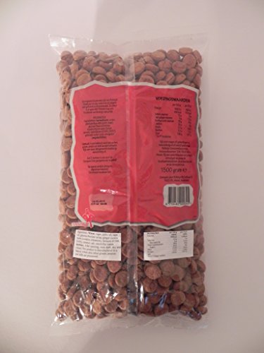 Bolletje kruidnoten / pepernoten 1500 Gram (1,5 kg) - Dutch Ginger Cookies (1.5 kg)