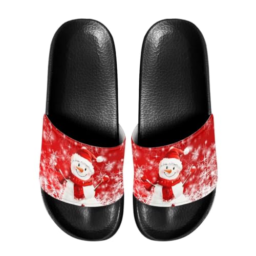 Image of Footwear for Mens Open Toe Athletic Sandals Anti-Slip Sole Slide Sandals Pillow House Flat Shoes Comfortable Slip On Slippers for Indoor & Outdoor