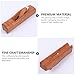 Veemoon Mini Wood Planer Hand Tool for Woodworking Red Hardwood Carpenter Planer with Trimming Function Professional Woodworker for Edge Smoothing and Precision Cutting