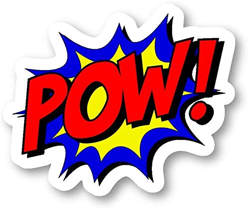 Pow - Comic Book Art stickers Window Truck Car Vinyl
