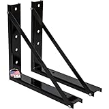 Buyers Products 1701006B Mounting Bracket Kit (3inX18inX18, Bolted)