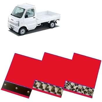 Amazon | 軽トラ用 ウエイト付 EVA泥除け（縦270mm x 横180mm）2