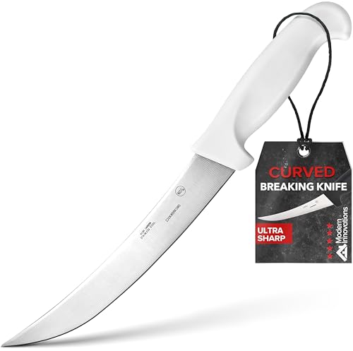 Modern Innovations 8 Inch Breaking Knife, Ultimate Culinary butcher knife, ...