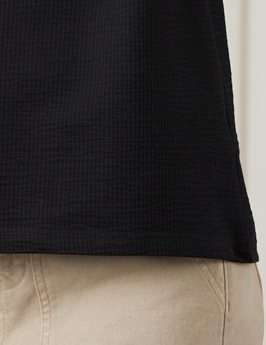 Image of Amazon Brand - Symbol Women's Oversized Textured T-Shirt | Seersucker (Available in Plus Sizes)