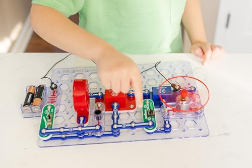Snap Circuits 49735 Jr. Sc-100 Electronics Exploration Kit, Over 100 Projects, Full Color Project Manual, 28 Parts, Stem Educational Toy For Kids 8 + thumb #6